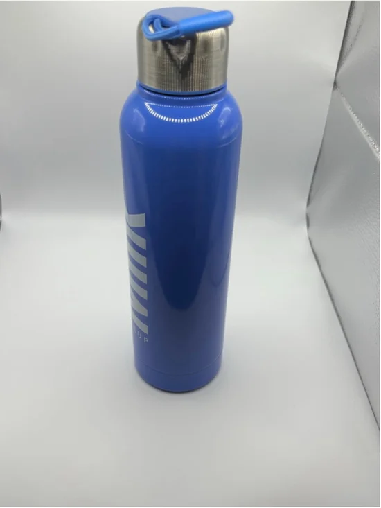 Milk Makeup Water Bottle Blue Stainless Steel Reusable NWOT - Picture 4 of 4